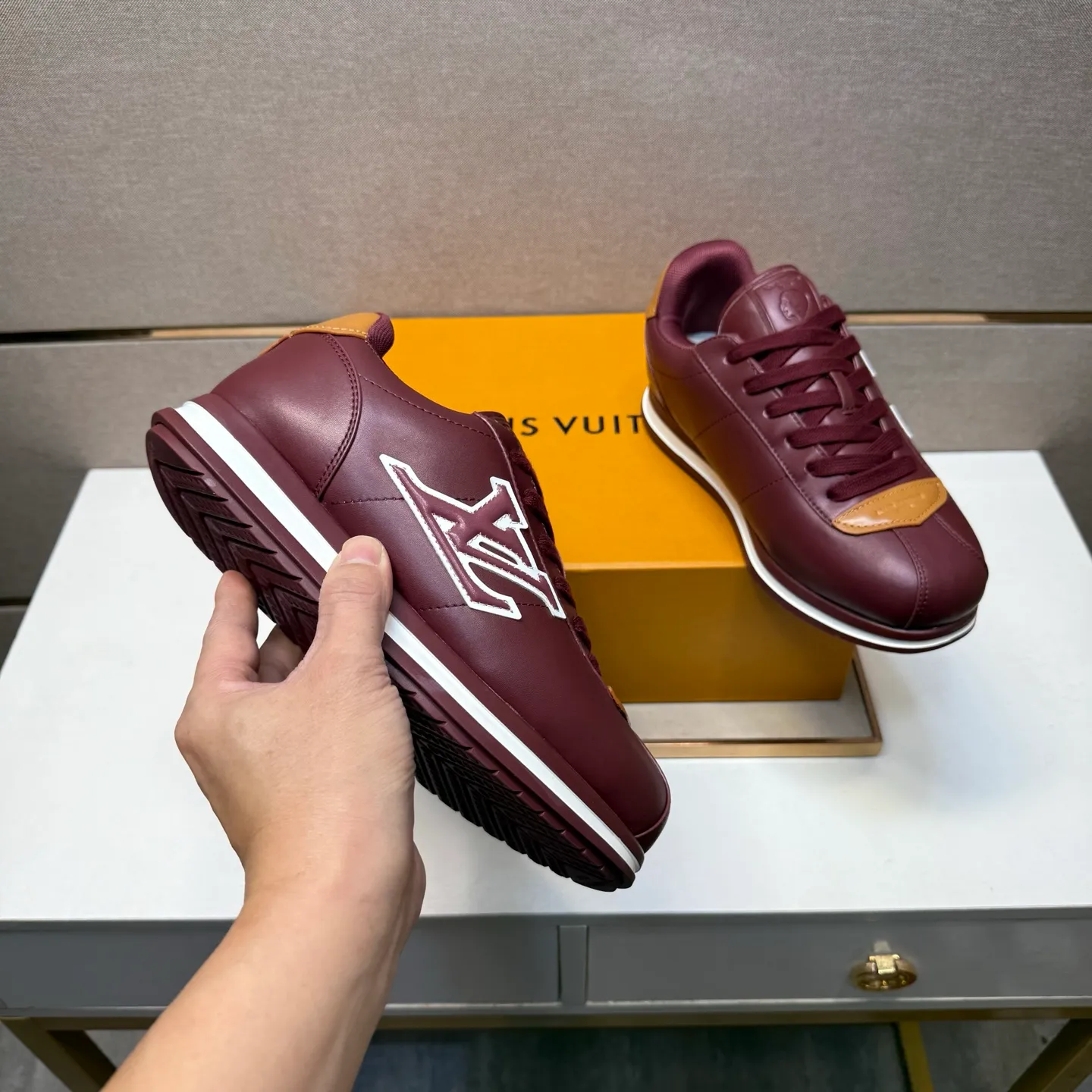 Men's men's shoes 💰pp560 [LV～] Men's casual shoes 2025z cabinet sales simultaneously 🔶Size: 38-44 #️⃣ 🔷6 colors🔜The upper is made of multi-material splicing➕Mesh lining, comfortable and breathable, sole: original comfortable and wear-resistant outsole, ⚠️real thing📱photographed🎬real thing is better📢📢📢
